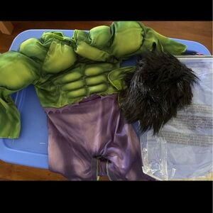 Toddler Hulk Costume. Size 2/3T